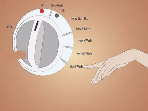 How to wash a hat in the dishwasher step 3