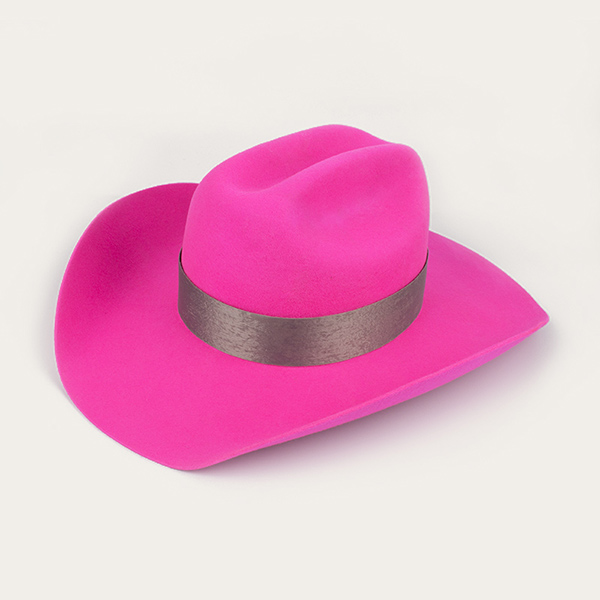 Bulk Custom Wool Felt Purple Cowboy Hat