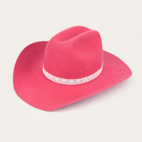 Wholesale Womens Pink Cowboy Hat at Bulk Price