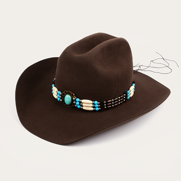 Cheap Bulk Brown Wool Felt Cowboy Hat With Durability In Rain